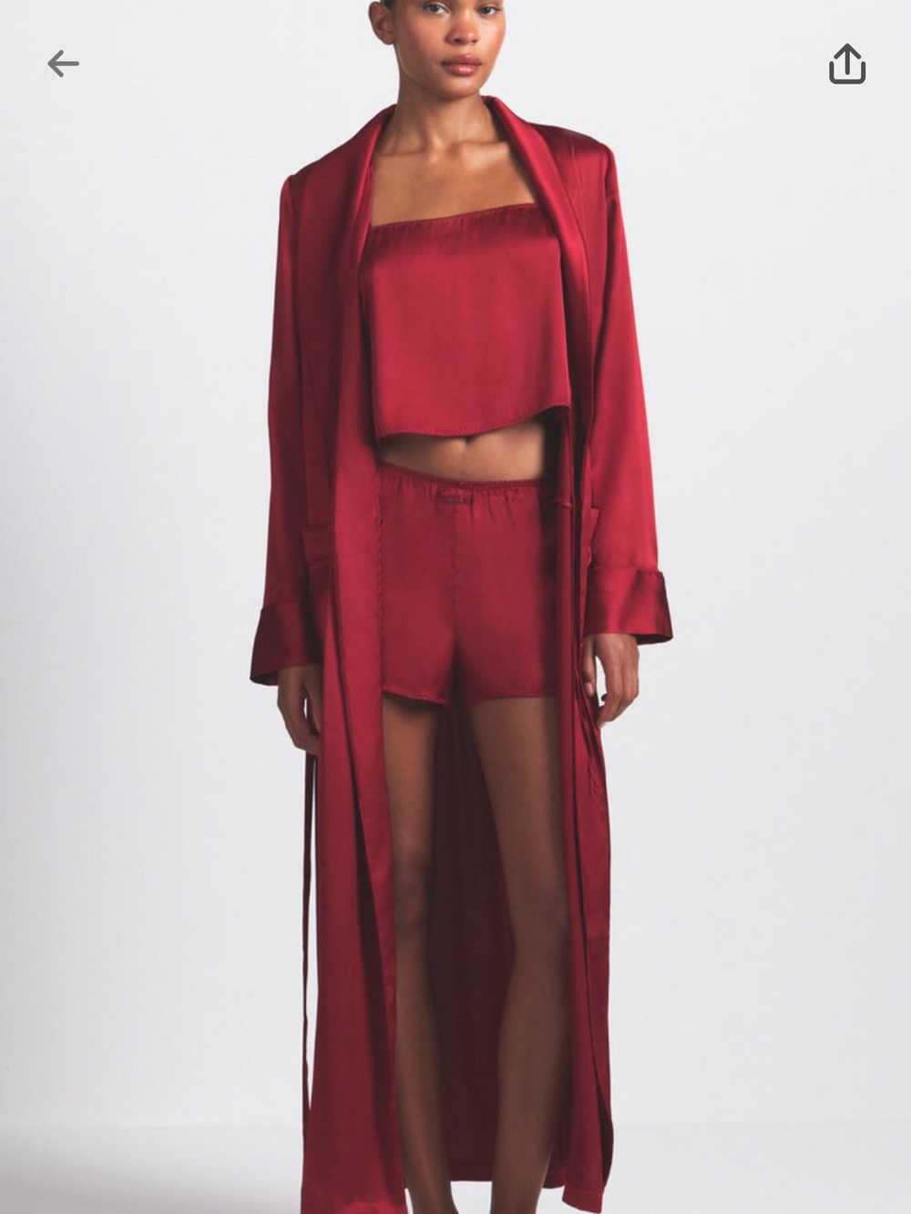 ❌SOLD❌ Skims Shine Robe - Picture 6 of 9